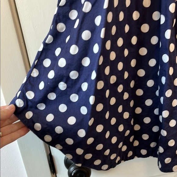 Anthropologie Vanessa Virginia Baby Doll Style Polka Dot Mini Dress - Size 4 - Picture 7 of 16